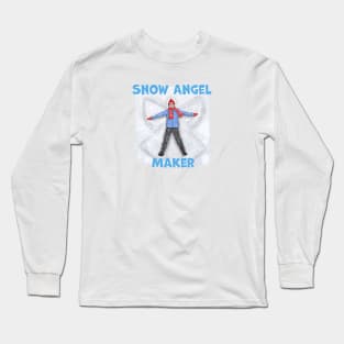 Snow Angel Maker Long Sleeve T-Shirt